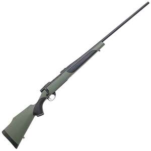 Weatherby Vanguard Synthetic Matte Blued/Green Bolt Action Rifle - 6.5 PRC - 24in