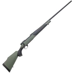 Weatherby Vanguard Synthetic Matte Blued/Green Bolt Action Rifle - 270 Winchester - 24in