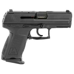 HK P2000 V2 LEM 9mm Luger 3.66in Black Pistol - 10+1 Rounds