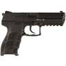 HK P30L V3 9mm Luger 4.45in Serrated Black Steel Pistol - 10+1 Rounds - Black
