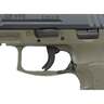 HK VP9 9mm Luger 4.09in Green Pistol - 10+1 Rounds - Green
