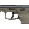 HK VP9 9mm Luger 4.09in Green Pistol - 10+1 Rounds - Green