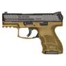 HK VP9SK 9mm Luger 3.39in Flat Dark Earth Pistol - 10+1 Rounds - Brown