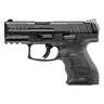 HK VP9SK 9mm Luger 3.39in Blackened Steel Pistol - 10+1 Rounds - Black