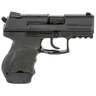 HK P30SK V3 SA/DA 9mm 3.27in Luger Black Serrated Steel Pistol - 10+1 Rounds - Black