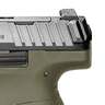 HK VP9SK Subcompact 9mm Luger 3.39in Green / Black Steel Pistol - 10+1 Rounds - Green