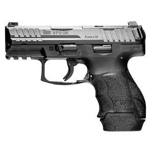 HK VP9SK Subcompact 9mm Luger 3.39in Black Steel Pistol - 13+1 Rounds