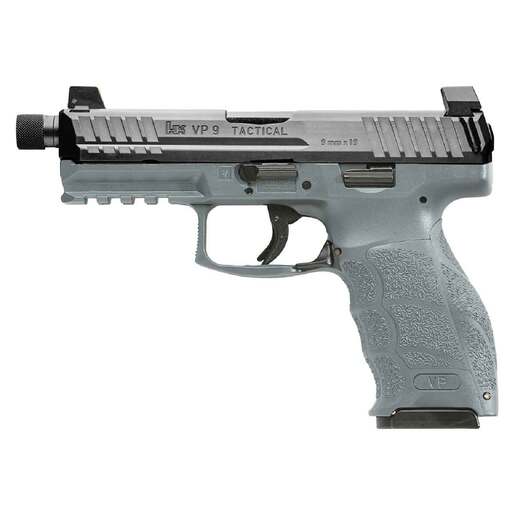 HK VP9 Tactical Optic Ready 9mm Luger 47in GrayBlack Steel Pistol  101 Rounds  Gray