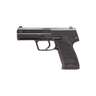 HK USP V7 LEM 40 S&W 4.25in Black Serrated Steel Pistol - 13+1 Rounds - Black