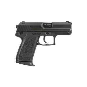 HK USP Compact V7 LEM 9MM Luger 3.58in Black Serrated Steel Pistol - 13+1 Rounds