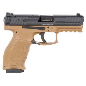 H&K VP9 9mm Luger 4.09in Flat Dark Earth Pistol - 17+1 Rounds