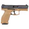 HK VP9 9mm Luger 4.09in Flat Dark Earth Pistol - 17+1 Rounds - Tan