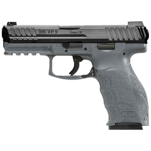 HK VP9 9mm Luger 409in Gray Pistol  171 Rounds  Gray