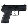 H&K USP V1 45 Auto (ACP) 3.78in Blackened Steel Pistol - 8+1 Rounds - Black