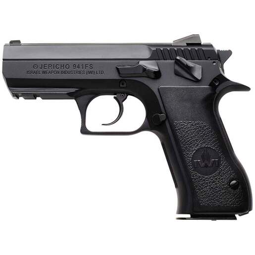 IWI Jericho 941 FS9 9mm Luger 3.8in Black Steel Pistol - 10+1 Rounds - Black image