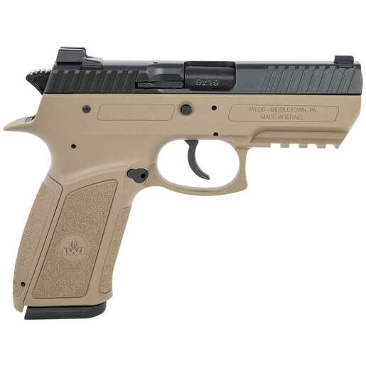 IWI Jericho 941 Enhanced 9mm Luger 3.8in Flat Dark Earth Pistol - 17+1 Rounds - Tan image