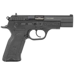 Sar USA B6 9mm Luger 4.5in Black Pistol - 10+1 Rounds