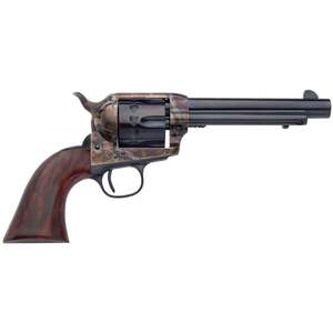 Taylor's & Company 1873 Cattleman 22 Long Rifle 4.75in Blued Color Case Hardened Revolver - 12 Rounds