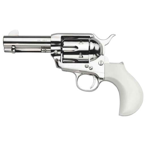Taylor's & Company 1873 Cattleman 357 Magnum 3.5in Nickel-Plated Steel Revolver - 6 Rounds image