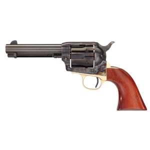 Taylors and Company Ranch Hand Deluxe 357 Magnum 4.75in Blued / Taylor Polished Color Case Hardened Steel Revolver - 6 Rounds