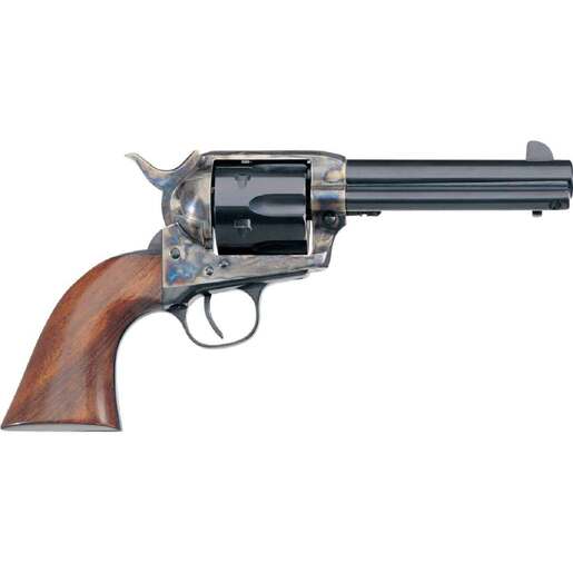 Taylor's & Company 1873 Cattleman SAO 357 Magnum 4.75in Blued / Color Case Hardened Steel Revolver - 6 Rounds image