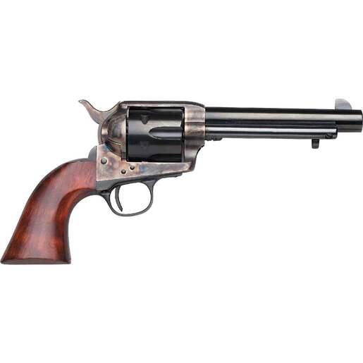 Taylor's & Company 1873 Cattleman SAO 357 Magnum 5.5in Blued / Color Case Hardened Steel Revolver - 6 Rounds image