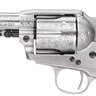 Taylor's & Company 1873 Cattleman 357 Magnum 4.75in White Floral Engraved Steel Revolver - 6 Rounds