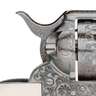 Taylor's & Company 1873 Cattleman Outlaw Legacy 45 (Long) Colt 4.75in Nickel Engraved Steel Revolver - 6 Rounds