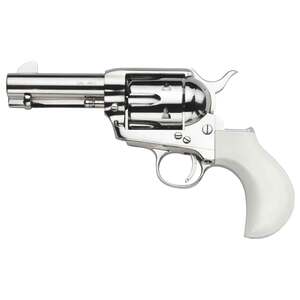 Taylor's & Company 1873 Cattleman 45 (Long) Colt 3.5in Nickel-Plated Steel Revolver - 6 Rounds