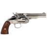 Taylor's & Company Schofield Top Break 45 (Long) Colt 5in Nickel-Plated Steel Revolver - 6 Rounds