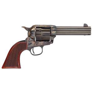 Taylor's & Company Runnin Iron 45 (Long) Colt 4.75in Blued / Color Case Hardened Steel Revolver - 6 Rounds