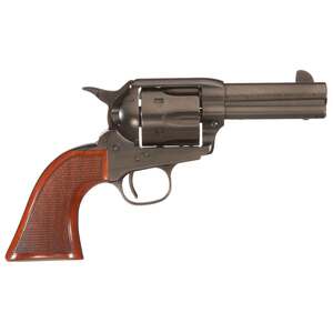 Taylor's & Company Runnin Iron Black Rock 45 (Long) Colt 3.5in Taylor Polished Black Nitride Steel Revolver - 6 Rounds