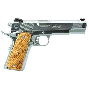 TriStar Arms American Classic Trophy 1911 45 Auto (ACP) 5in Chromed Pistol - 8+1 Rounds
