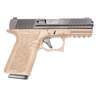 Polymer80 PFC9 9mm Luger 4.02in Flat Dark Earth Nitride Stainless Steel Pistol - 15+1 Rounds - Tan