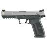 Ruger 57 5.7x28mm 4.94in Silver Cerakote Pistol - 20+1 Rounds - Black