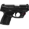 Savage Arms Stance Manual Safety 9mm Luger 3.2in Black Pistol With Red Laser - 7+1 Rounds - Black