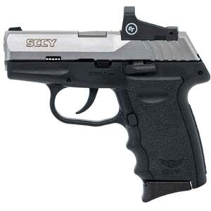 SCCY CPX-3 RD 380 Auto (ACP) 3.1in Black / Stainless Steel Pistol - 10+1 Rounds