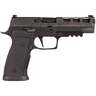 Sig Sauer P320 AXG Pro 9mm Luger 4.7in Black Hardcoat Anodized Steel Pistol - 10+1 Rounds - Black