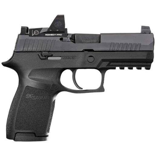 Sig Sauer P320 XCompact RXP 9mm Luger 3.9in Black Steel Pistol - 10+1 Rounds - Black Compact image