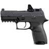 Sig Sauer P320 XCompact RXP 9mm Luger 3.9in Black Steel Pistol - 10+1 Rounds - Black