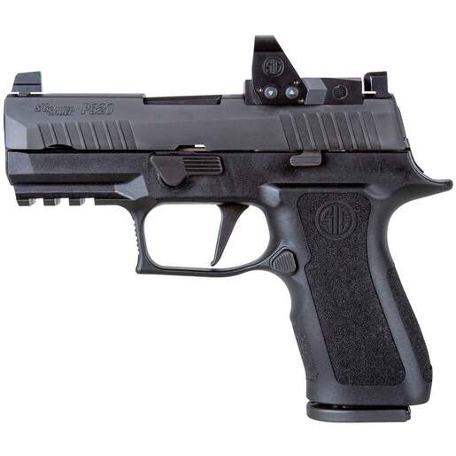 Sig Sauer P320 XCompact 9mm Luger 3.6in Black Nitron Steel Pistol - 10+1 Rounds - Black Compact image