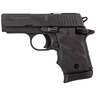 Sig Sauer P938 SAS 9mm Luger 3in Black Hardcoat Anodized Aluminum Pistol - 7+1 Rounds - Black