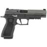 Sig Sauer P320 X 9mm Luger 4.7in Black Steel Pistol - 17+1 Rounds - Black