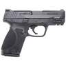 Smith & Wesson M&P M2.0 Compact 9mm Luger 3.6in Matte Black Pistol - 10+1 Rounds - Black