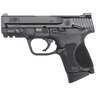 Smith & Wesson M&P M2.0 Subcompact 9mm Luger 3.6in Matte Black Pistol - 10+1 Rounds - Black