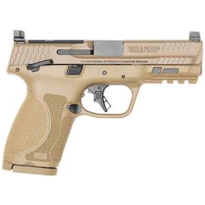 Smith & Wesson M&P M2.0 9mm Luger 4in Flat Dark Earth Pistol - 15+1 Rounds