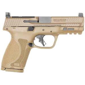 Smith & Wesson M&P M2.0 9mm Luger 4in Flat Dark Earth Pistol - 15+1 Rounds