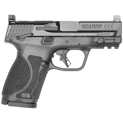 Smith & Wesson M&P M2.0 9mm Luger 3.6in Matte Black Pistol - 15+1 Rounds - Black image