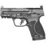 Smith & Wesson M&P M2.0 9mm Luger 3.6in Matte Black Pistol - 15+1 Rounds - Black