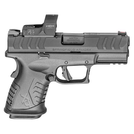 Springfield Armory XD-M Elite Compact OSP 45 Auto (ACP) 3.8in Black Melonite Pistol - 10+1 Rounds - Black image